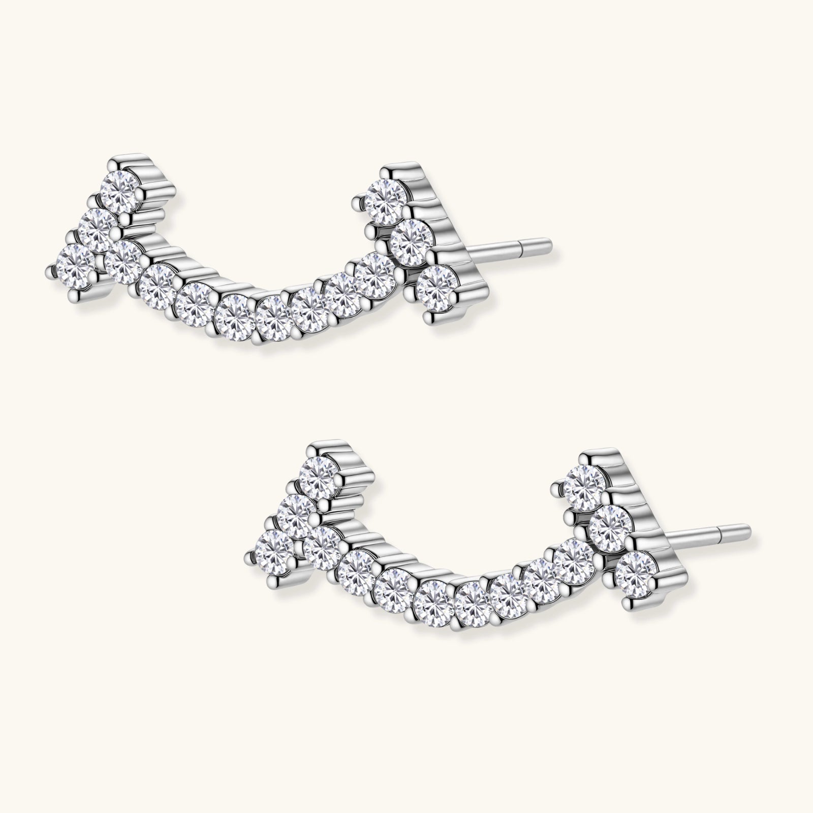 اقراط فضه عيار 925