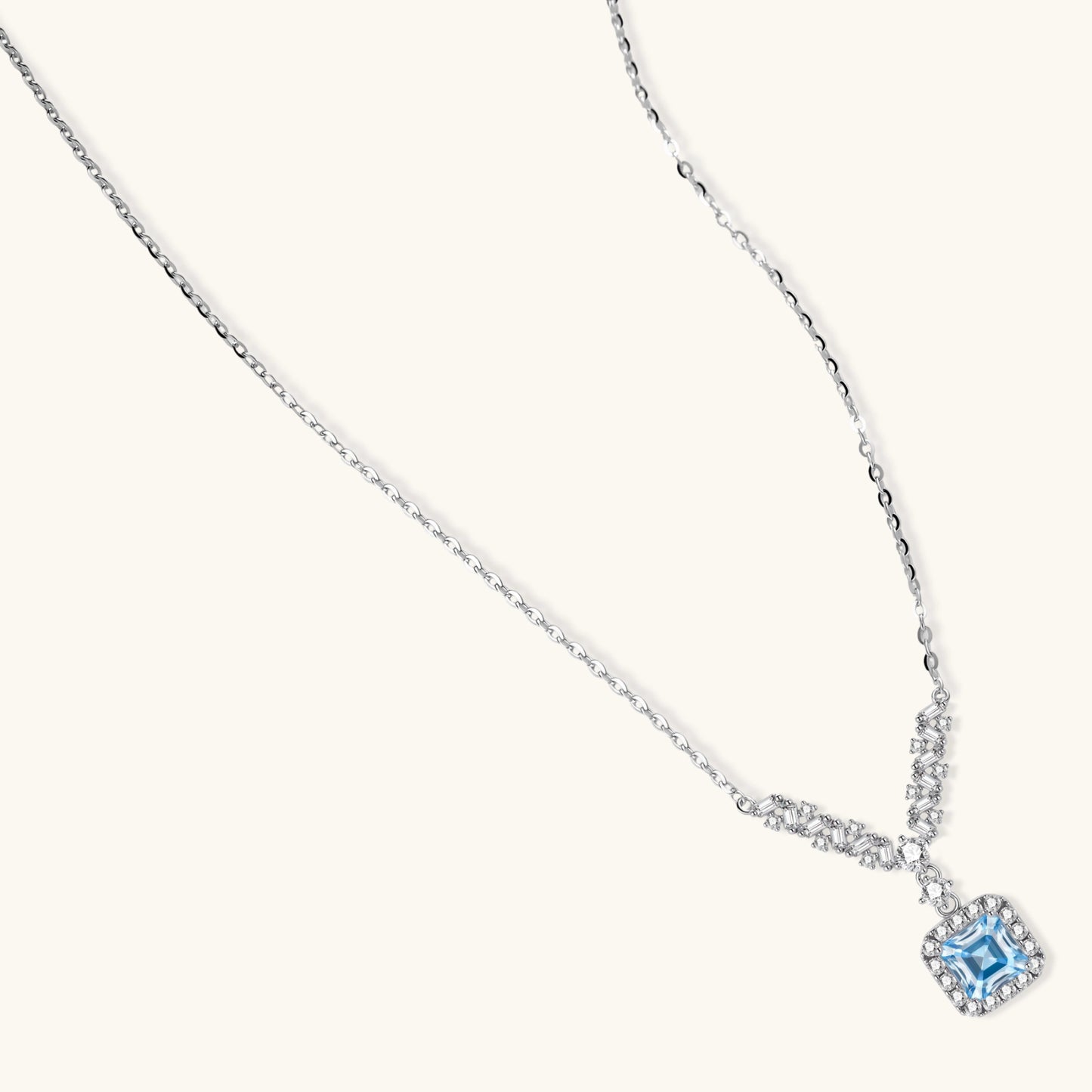 Celestial Arc Moissanite Necklace