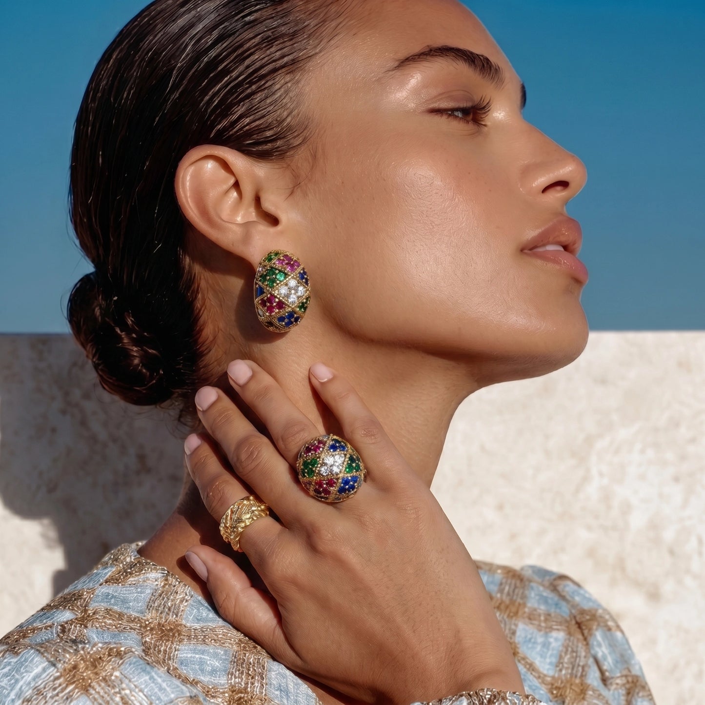 Mosaic Dream Studs