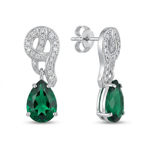 Emerald Green Zirconia Set