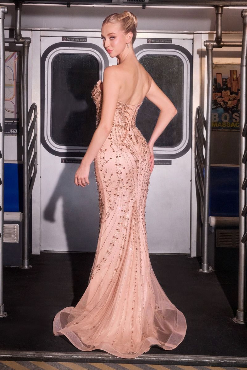 Strapless Illusion Neckline