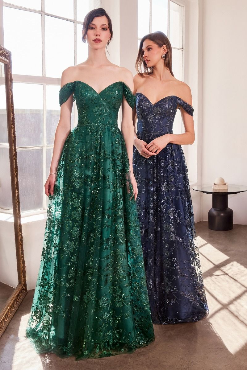 A-Line Dress With Dropped Shoulders