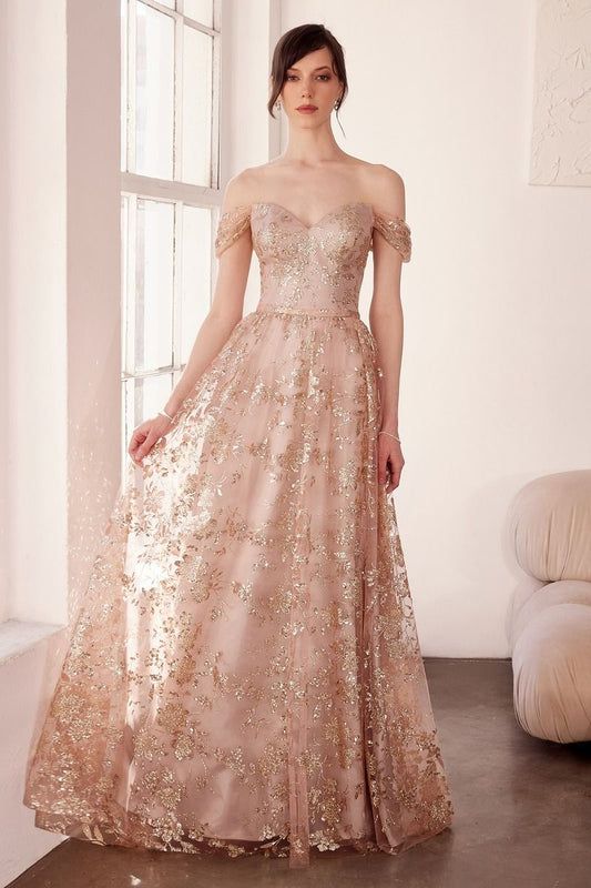 A-Line Dress With Dropped Shoulders