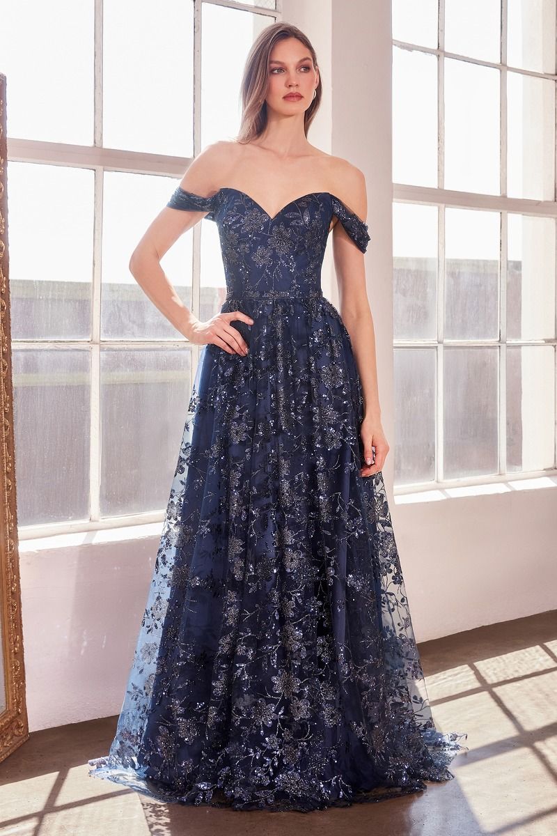 A-Line Dress With Dropped Shoulders